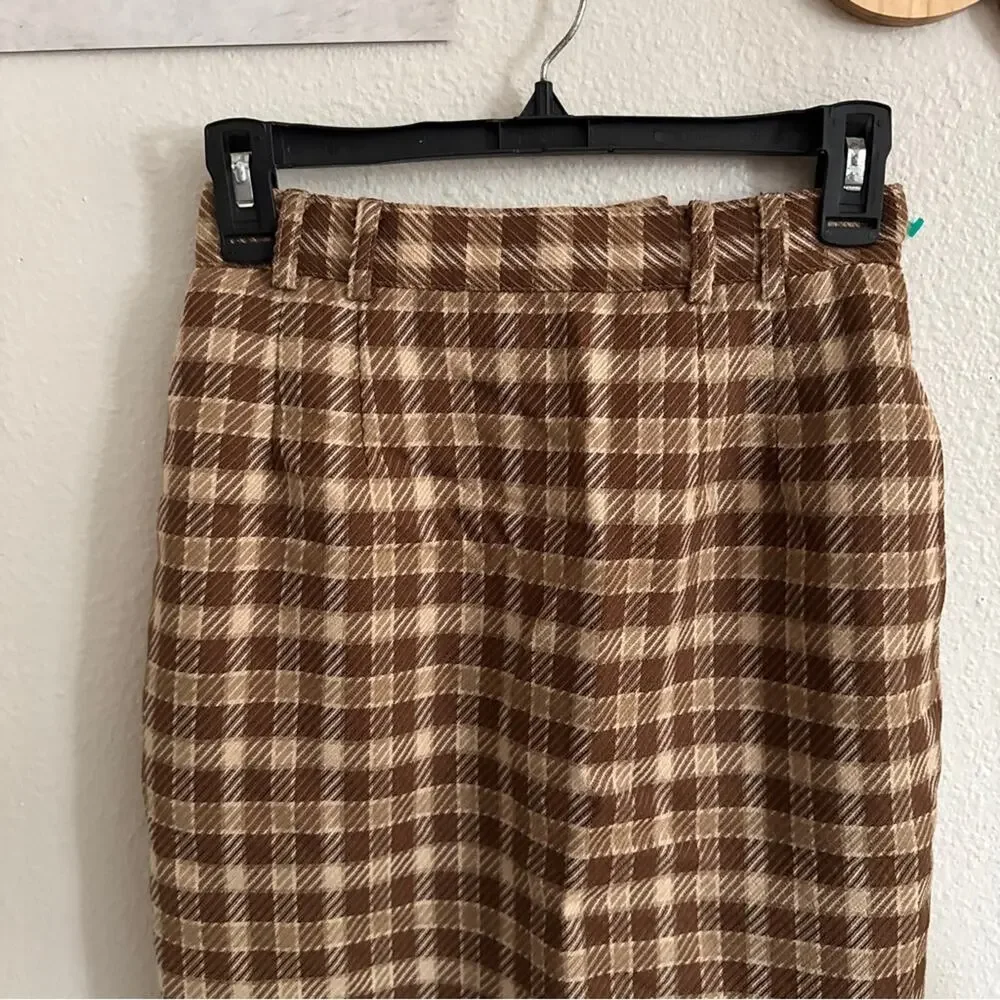 Liz Claiborne Vintage Plaid Wool Skirt 4